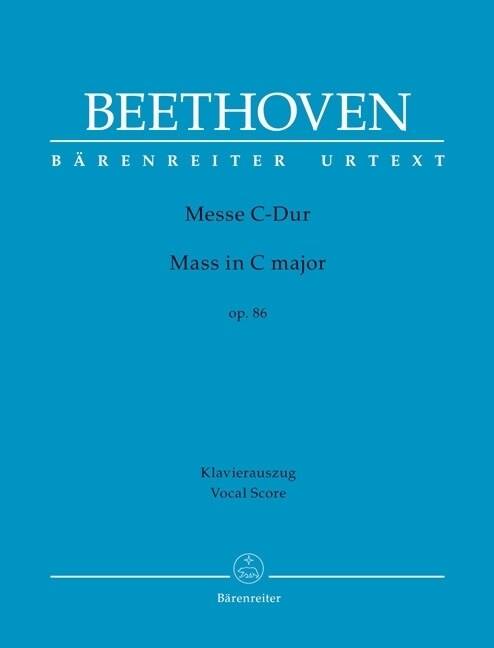 Messe, Klavierauszug (Sheet Music)