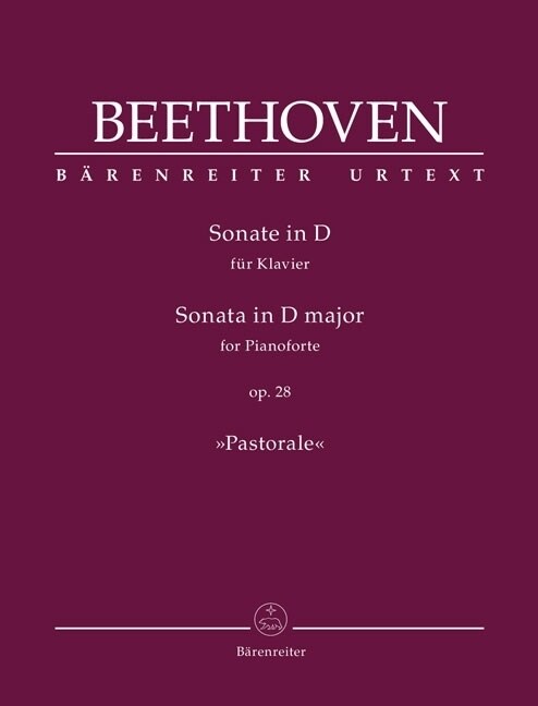 Sonate fur Klavier D-Dur op. 28 Pastorale, Partitur (Sheet Music)