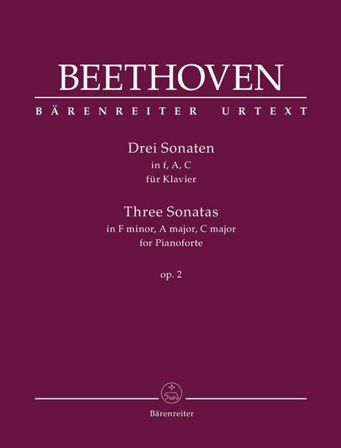 Drei Sonaten, Partitur (Sheet Music)
