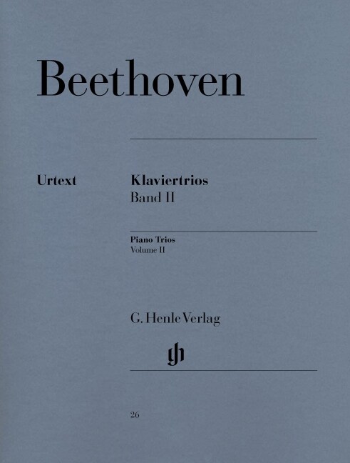 Klaviertrios. Band.2 (Sheet Music)