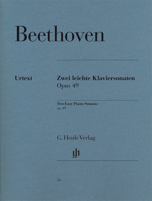 2 Leichte Klaviersonaten g-Moll op.49,1 und G-Dur op.49,2 (Sheet Music)