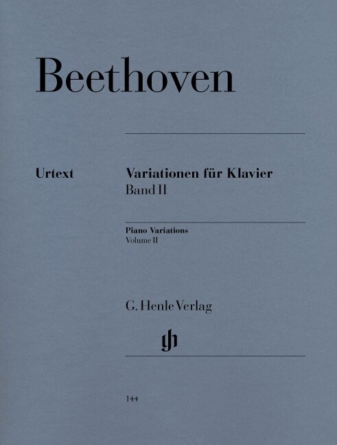 [중고] Variationen fur Klavier. Bd.2 (Sheet Music)