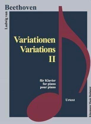 Variationen, fur Klavier. Bd.2 (Sheet Music)