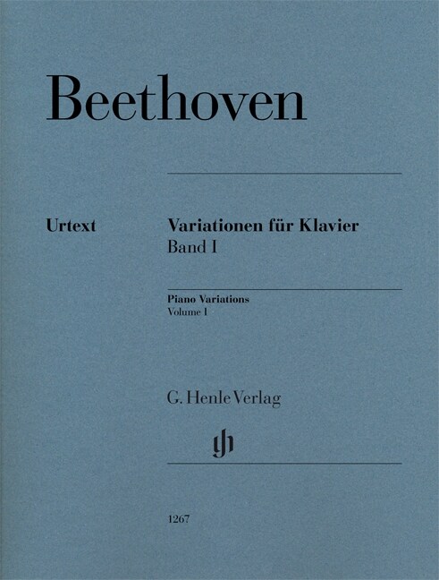 Variationen fur Klavier. Bd.1 (Sheet Music)