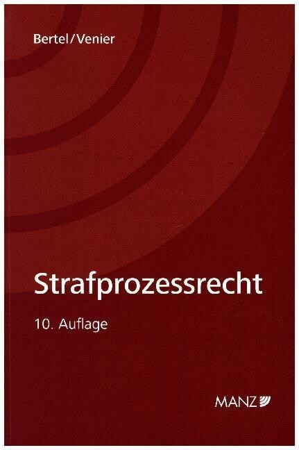 Strafprozessrecht (f. Osterreich) (Paperback)