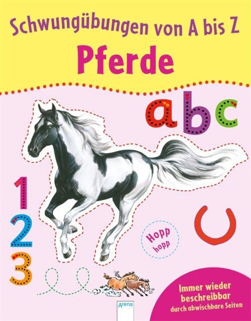 Schwungubungen von A bis Z: Pferde (Paperback)