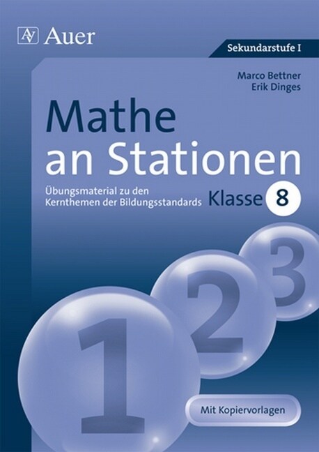 Mathe an Stationen, Klasse 8 (Paperback)