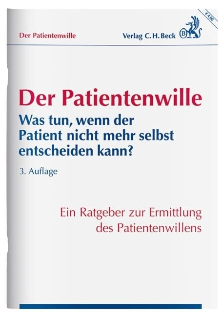 Der Patientenwille (Pamphlet)