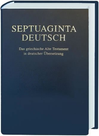 Septuaginta Deutsch (Leather/Fine binding)