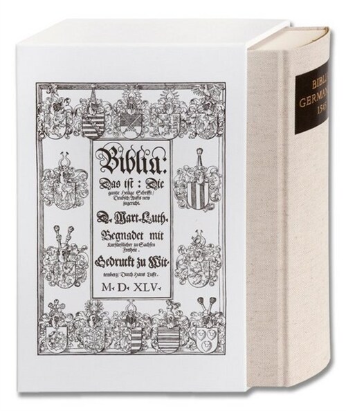 Biblia Germanica (Nr.5501) (Hardcover)