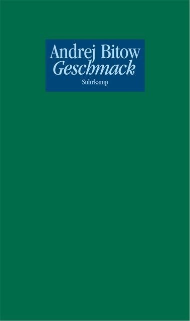 Geschmack (Paperback)