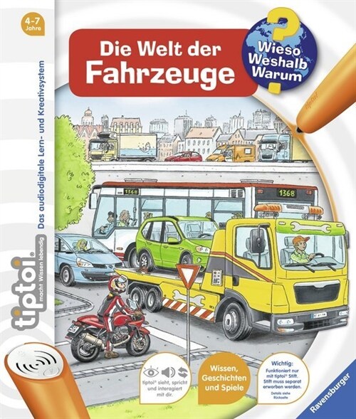 tiptoi® Die Welt der Fahrzeuge (Hardcover)