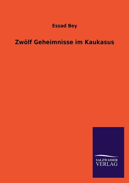 Zwolf Geheimnisse im Kaukasus (Paperback)