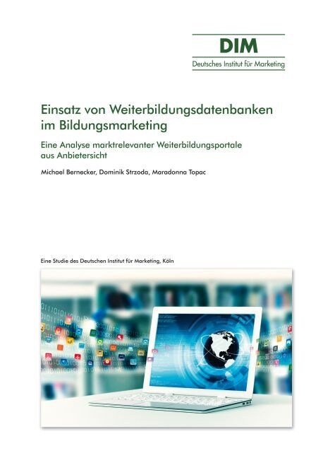 Einsatz von Weiterbildungsdatenbanken im Bildungsmarketing (Book)