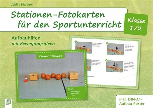 Stationen-Fotokarten fur den Sportunterricht - Klasse 1/2 (Cards)