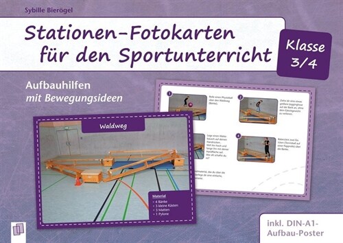 Stationen-Fotokarten fur den Sportunterricht - Klasse 3/4 (Cards)