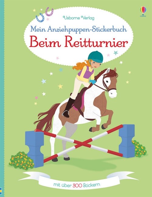 Mein Anziehpuppen-Stickerbuch: Beim Reitturnier (Paperback)