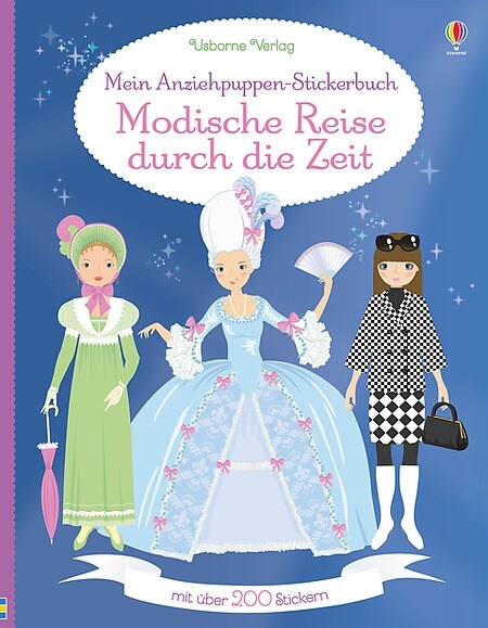 Mein Anziehpuppen-Stickerbuch - Modische Reise durch die Zeit (Paperback)