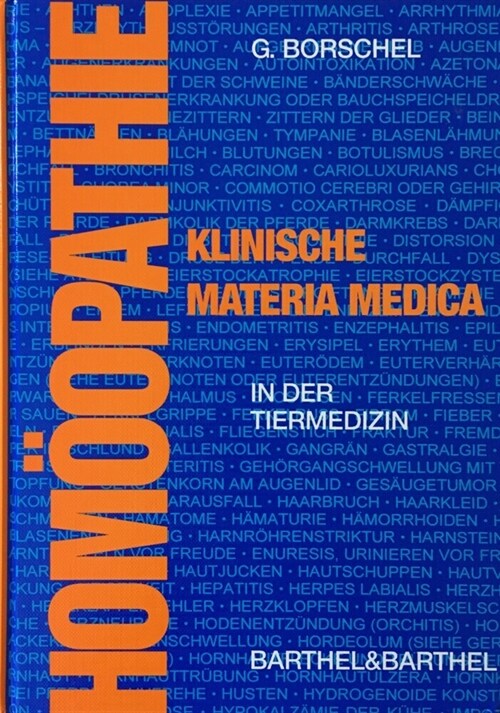 Klinische Materia Medica in der Tiermedizin (Hardcover)