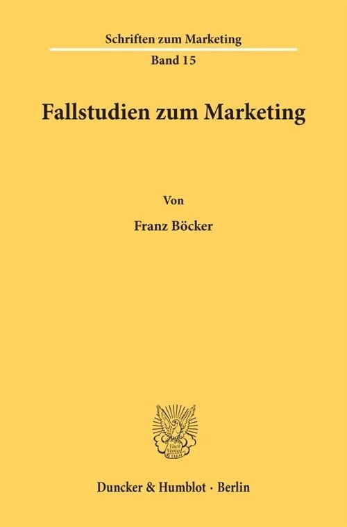 Fallstudien Zum Marketing (Paperback)