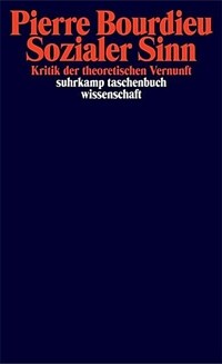 Sozialer Sinn : Kritik der theoretischen Vernunft 2. Aufl