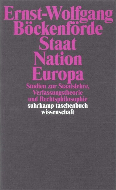 Staat, Nation, Europa (Paperback)