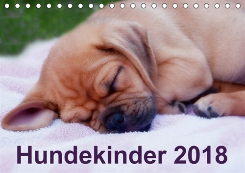 Hundekinder 2018 (Tischkalender 2018 DIN A5 quer) (Calendar)