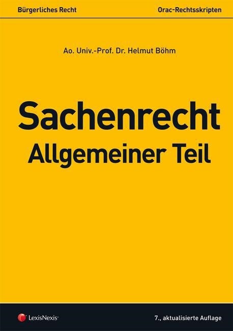 Sachenrecht Allgemeiner Teil (Paperback)