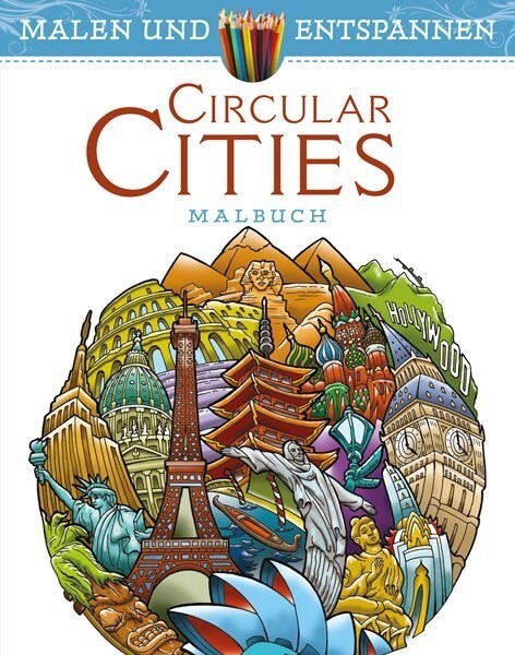 Malen und entspannen: Circular Cities (Paperback)