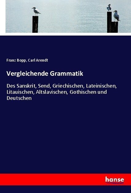 Vergleichende Grammatik: Des Sanskrit, Send, Griechischen, Lateinischen, Litauischen, Altslavischen, Gothischen und Deutschen (Paperback)