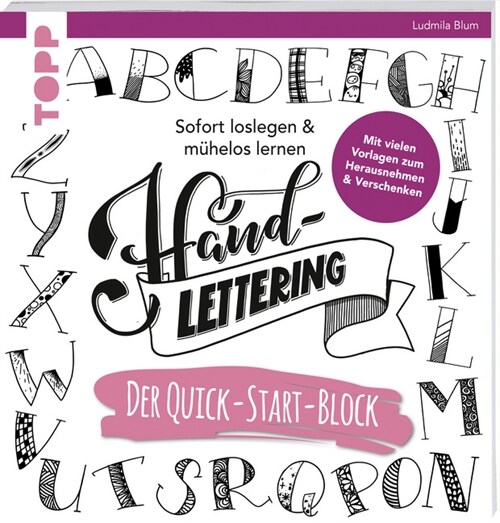 Handlettering. Der Quick-Start-Block (Paperback)