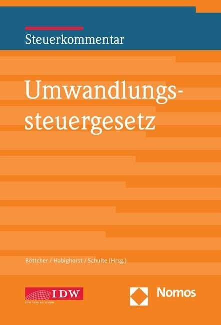 Umwandlungssteuergesetz (Hardcover)