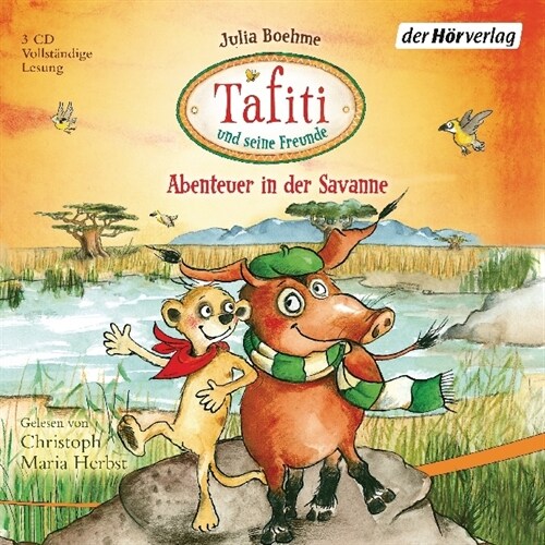 Tafiti und seine Freunde. Abenteuer in der Savanne, 3 Audio-CDs (CD-Audio)