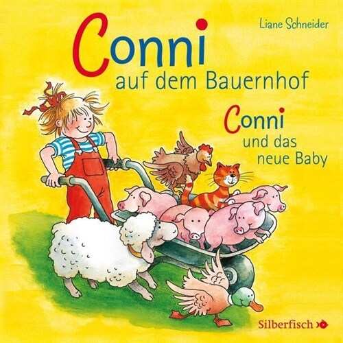 Conni auf dem Bauernhof / Conni und das neue Baby, 1 Audio-CD (CD-Audio)