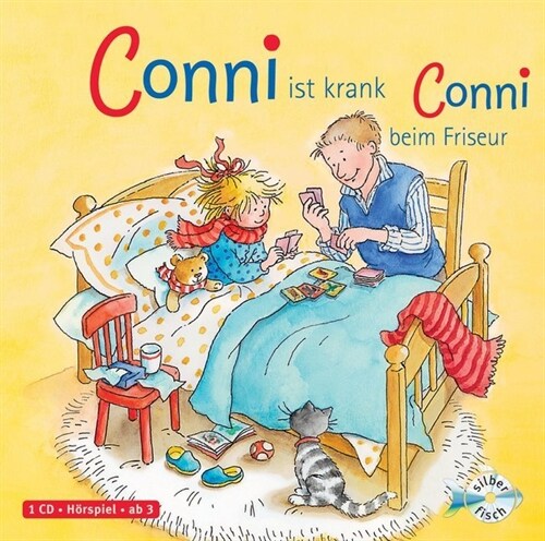 Meine Freundin Conni, Conni ist krank / beim Frisor, 1 Audio-CD (CD-Audio)