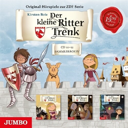 Der kleine Ritter Trenk Sammelbox 4. Box.4, Audio-CDs (CD-Audio)