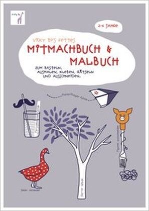 Vicky Bos fettes Mitmachbuch & Malbuch (Paperback)