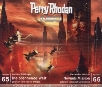 Perry Rhodan, NEO - Die brenndende Welt - Novaals Mission, 2 MP3-CDs (CD-Audio)