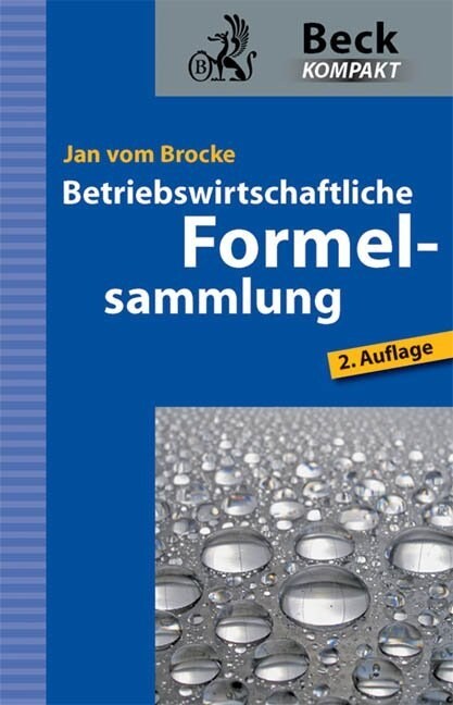 Betriebswirtschaftliche Formelsammlung (Paperback)