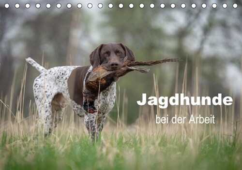 Jagdhunde bei der Arbeit (Tischkalender 2018 DIN A5 quer) (Calendar)