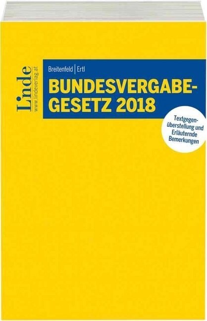 Bundesvergabegesetz 2018 (f. Osterreich) (Paperback)