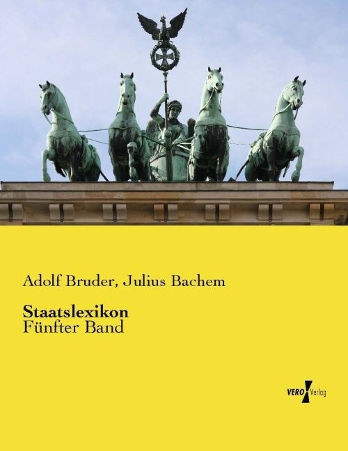 Staatslexikon: F?fter Band (Paperback)