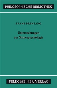 Untersuchungen zur Sinnespsychologie 2., durchges. u. aus d. Nachlass erw. Aufl