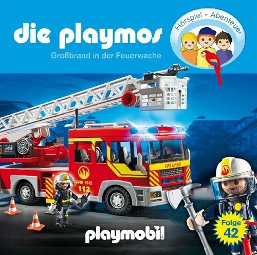 Die Playmos - Großbrand in der Feuerwache, 1 Audio-CD (CD-Audio)