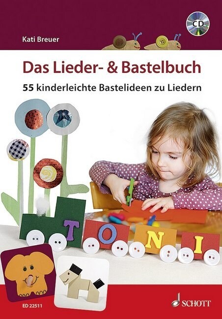 Das Lieder- & Bastelbuch, m. Audio-CD (Paperback)