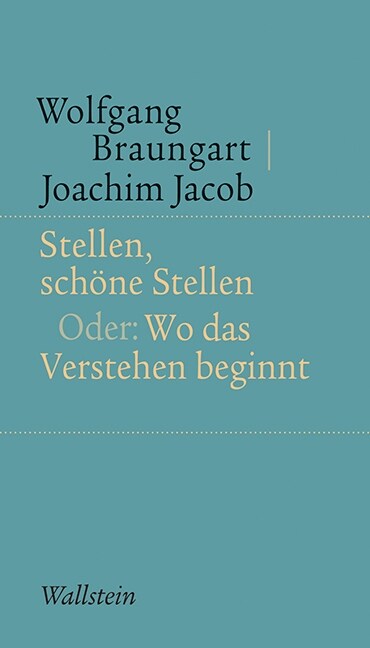 Stellen, schone Stellen (Paperback)