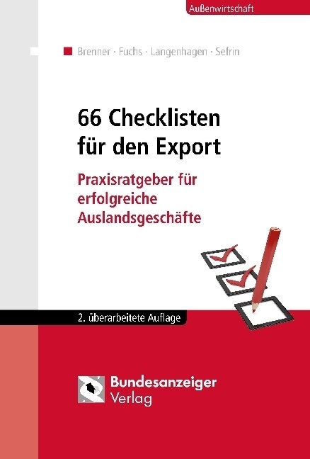 66 Checklisten fur den Export (Paperback)