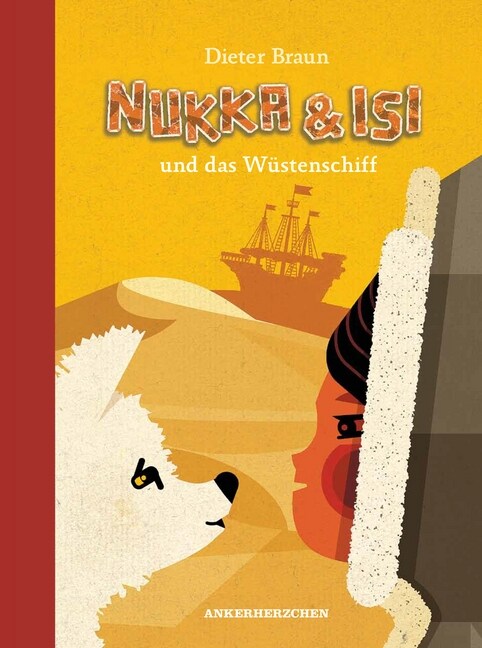 Nukka & Isi und das Wustenschiff, Mal- und Spaßbuch, m. Metallbox m. 6 Buntstiften (Hardcover)