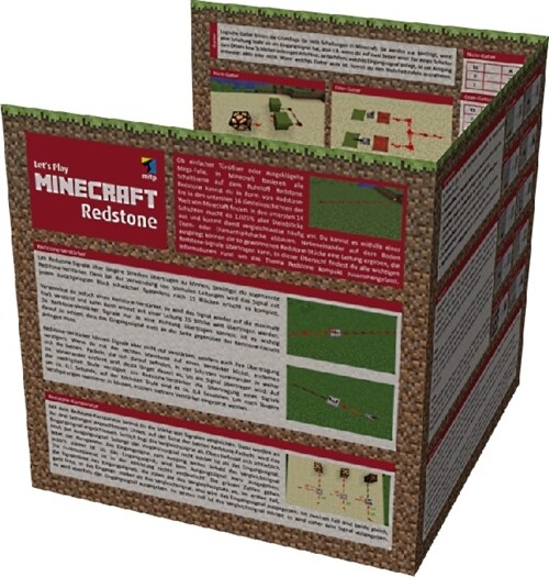 Lets Play MINECRAFT: Redstone, Ubersichtskarte (Paperback)