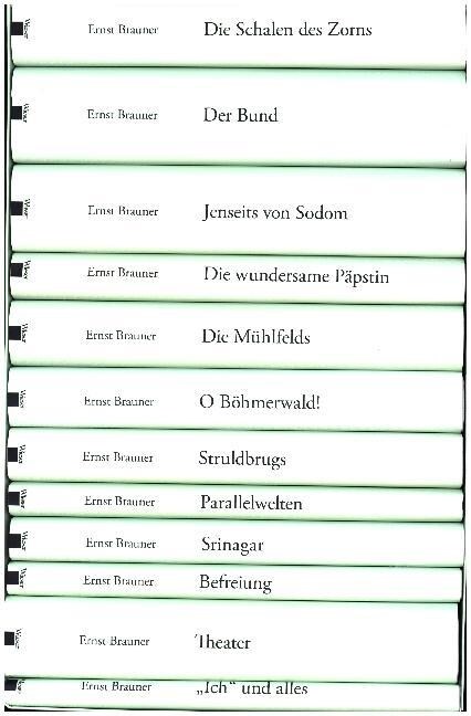 Werkausgabe Ernst Brauner Box, 12 Bde. (Hardcover)